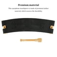 thumbnail image 3 of Greeniant Tapa de clarinete de ligadura de cuero, junta de Metal profesional sin rebabas para principiantes, suministros de instrumentos de ayuda Accesorios para instrumentos musicales Tenor, 3 of 6