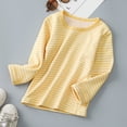 thumbnail image 6 of MXIEZI 1-12 Years Old Boys Girls Warm T Shirt Fall Clothing Padded Thickened Bottoming Tops for Baby Kids Fleece Thermal Underwear, 6 of 9
