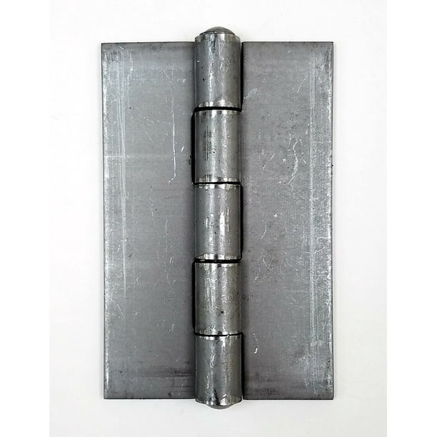 Weld On Hinge 2 1/4 Inch x 3 1/2 Inch Bright Steel 2 Pack Walmart