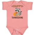 thumbnail image 3 of Inktastic Happy Thanksgiving Holiday Raccoon Boys or Girls Baby Bodysuit, 3 of 5