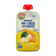 Earth's Best Organic Stage 3 Baby Food, Mac & Cheese with Veggies, 4 oz Pouch