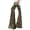 A-Gold171, variant on Women's Sequin Flare Pants High-Waist Bell-Bottom Trousers Sparkly 70s Party & Nightwear Bottoms