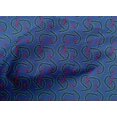 thumbnail image 4 of oneOone Cotton Poplin Fabric Leaves & Swirl Block Decor Fabric Printed BTY 42 Inch Wide, 4 of 4