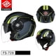 thumbnail image 3 of Casco de motocicleta FASEED de cara abierta con doble lente, medio casco, certificación DOT ECE para hombre y mujer, casco de motocicleta Cascos para motos, 3 of 5