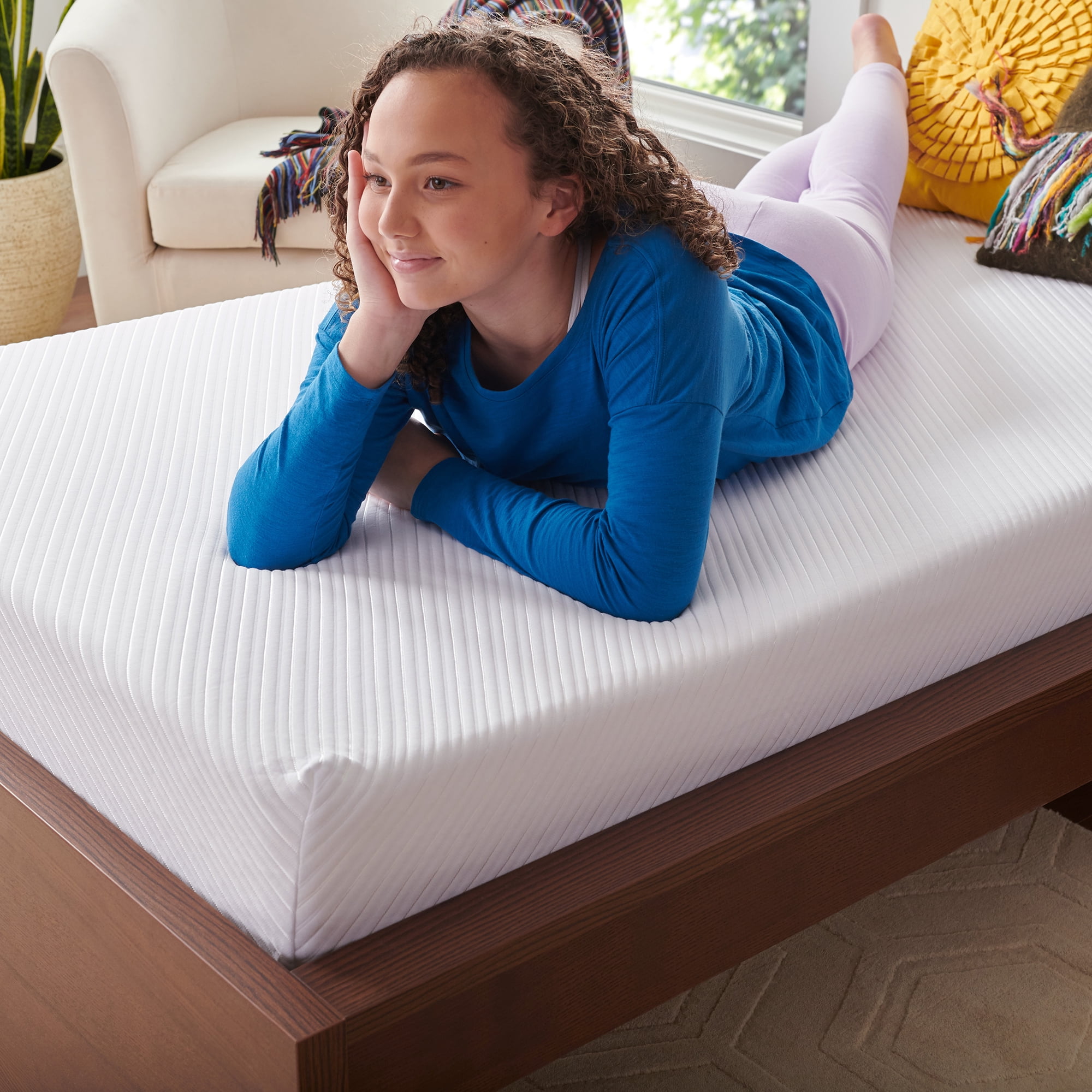 Sealy 8" Gel Memory Foam Mattress, Twin, Medium Firm