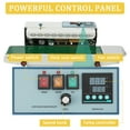 thumbnail image 3 of Accreate Horizontal Automatic Bag Band Sealing Machine 110V for PVC Bags Films, Digital Temperature Control, 3 of 9