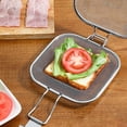 thumbnail image 1 of YAOMOBB Kitchen Supplies Toasting Mesh Clip Non stick Evenly Heat Grid Design Fast Heating Sandwich Maker, 1 of 6
