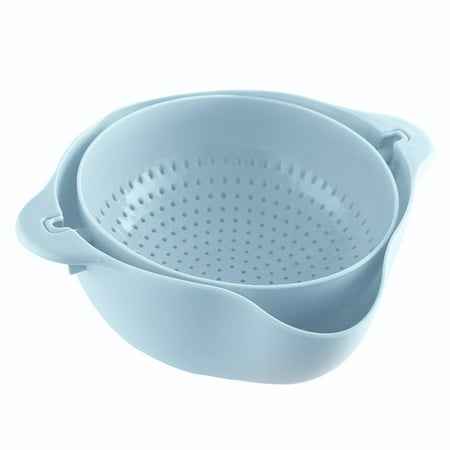 

Meizhencang 1 Set Separation Design Washing Strainer Efficient PP Vegetable Cleaning Draining Bowl Kitchen Tools