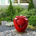 thumbnail image 6 of Teamson Home 16.93" Outdoor Glazed Pot Water Fountain, 6 of 10