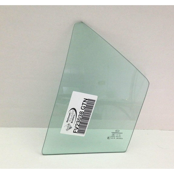 Driver Left Side Rear Vent Glass Window Compatible with Hyundai Accent 4 Door Sedan 2006-2011 Models