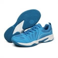 thumbnail image 3 of LASUDRAA Mens Badminton Shoes Lightweight Breathable Shock Absorption Durable Sports Shoes, 3 of 8