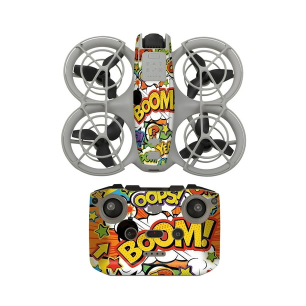 NE-TZ870 Cool Sticker Set For DJI NEO Sticker PCV Cool Skin Remote Drone Safeguard Waterproof Anti-dirty Anti-scratch 200*140mm