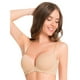 thumbnail image 1 of Bra escote profundo Push Up Ilusión 7479 beige 32B, 1 of 3