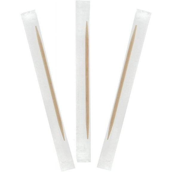 Royal Mint Individual Cello Wrapped Toothpicks, Package of 1000