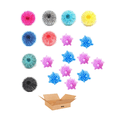 thumbnail image 1 of Bolas Quita Pelusa  Belug  Reutilizable Para Lavadora, 18 pcs Colores, 1 of 5