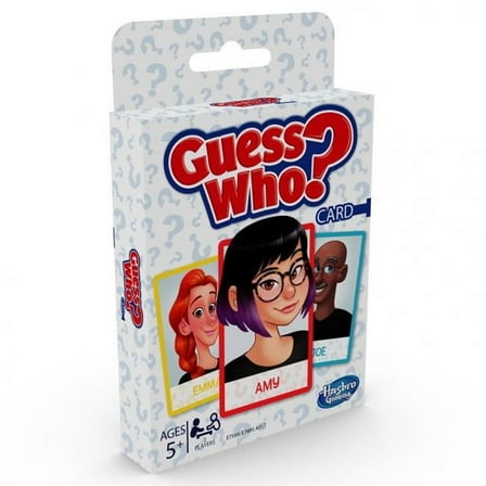 Hasbro Classic Guess Who Card Game for Ages 5 , Multicolor