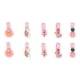 thumbnail image 1 of 10 Piezas Bonitos Clips para el Cabello de Patito Arcoíris para Niñas Rosa Amarillo Blanco, 1 of 3