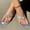 Clear, variant on WIZUTIZ Bedroom Slippers Women Vintage Soft Women's Slide Sandals Summer Rhinestone Sparkly Sandals Shower Shoes Beach Shower Shoes Outdoor Shower Shoes Sister Birthday Gifts