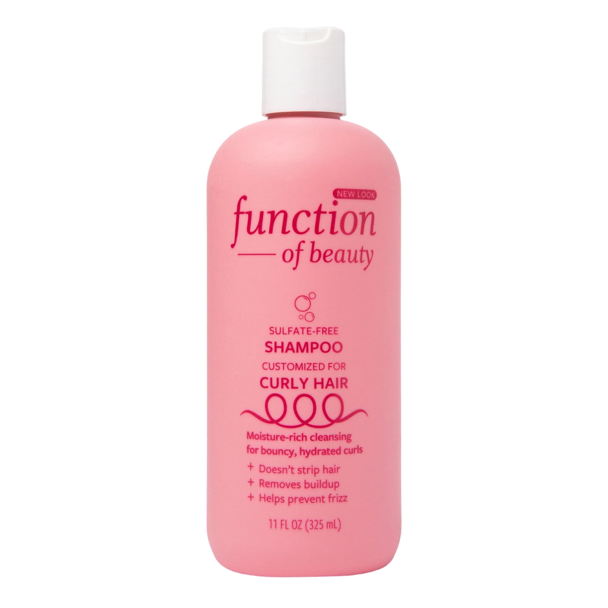 Function of Beauty Custom Curly Hair Shampoo Base with Chia Extract, 11 fl oz