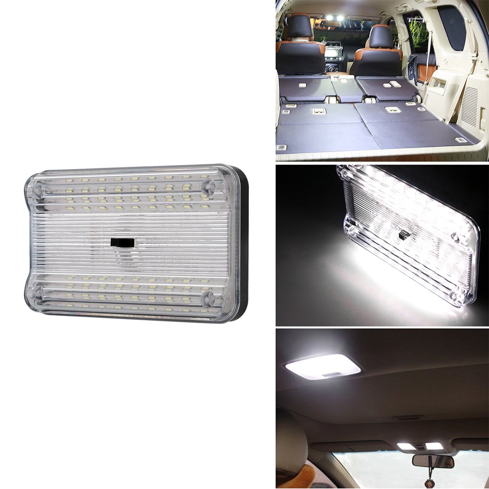 TSV Car Roof Light, New 12V 36 LED Car Vehicle Interior Dome Roof