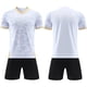 thumbnail image 3 of Odeerbi Niños Niñas Rápido Seco Fútbol Formación Uniforme Conjunto Gradiente Manga Corta Camiseta Shorts Malla Conjunto Atlético Para 1-12 Años, 3 of 5