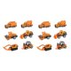 thumbnail image 3 of Vogacara Coche de juguete de aleación de 6 piezas, vehículos de transporte portátiles alimentados por fricción, conjunto educativo para niños y Type1 NO1 Vogacara CBP185128, 3 of 6