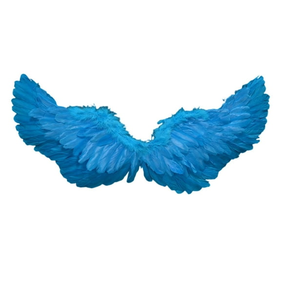 Creative Angel Feather Wings with Elastic Straps Bright Color Lightweight Wings Photography Props Christmas Halloween Supplies