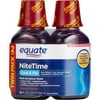 Equate Nite Time Cherry Flavor Multi-Symptom Cold/Flu Relief 2 Ct