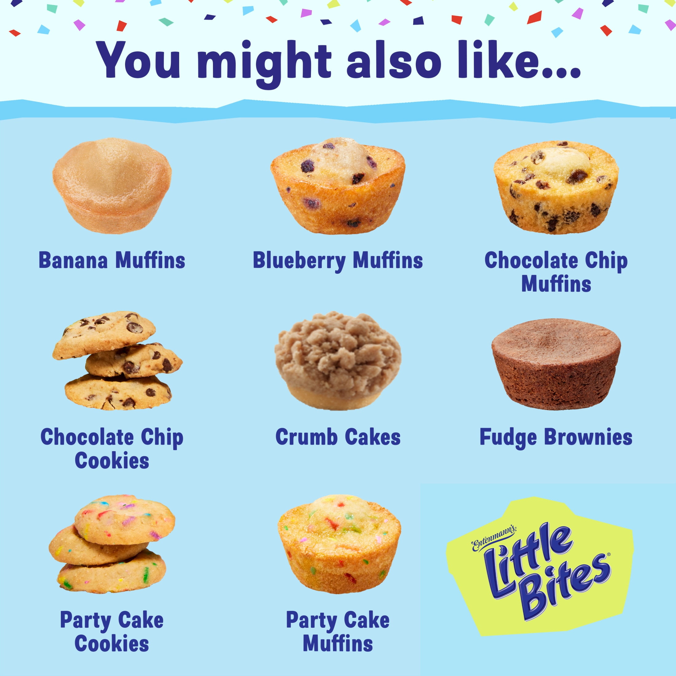 Little Bites Chocolate Chip Muffins, 5 packs, Mini Muffins, 8.25 oz Multipack