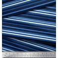 thumbnail image 2 of Soimoi Cotton Duck Fabric Horizontal Stripe Fabric Prints by Yard 42 Inch Wide, 2 of 3