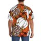 thumbnail image 3 of Fotbe Various Pumpkins Camisa Estampada de Manga Corta para Hombre, Casual de Verano, Estilo Playero, Sin Arrugas-Large, 3 of 5