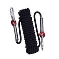 thumbnail image 2 of Climbing Rope, Emergency Escape Rope Black High Strength Inner Core  for Mountaineering, 2 of 8