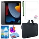thumbnail image 1 of Paquete Apple iPad de 10,2" (2021, 64 GB, Wi-Fi + Cellular, gris espacial) (MK663LL/A) con funda negra con cremallera y protector de pantalla, 1 of 8