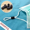 thumbnail image 1 of Daisyyozoid Wholesale Silicone Toggles for Drawstrings Mask Elastic Cord Adjuster Non Slip Stopper, 1 of 5