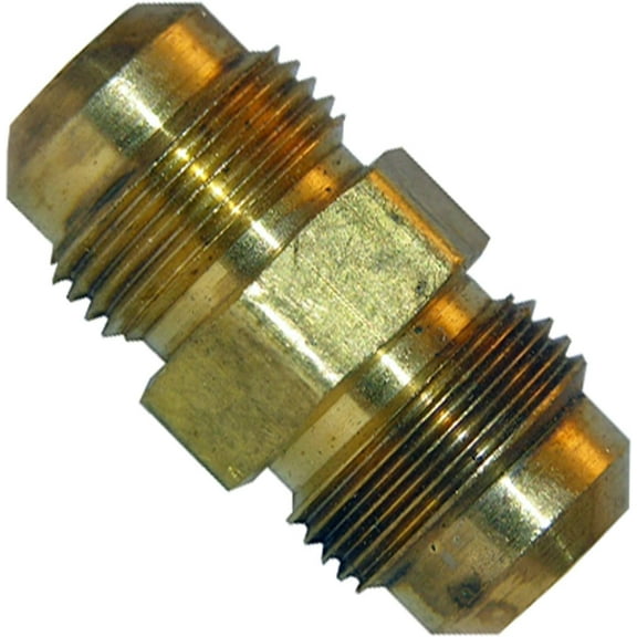 LASCO 17-4231 3/8-Inch Brass Flare Union