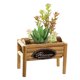 thumbnail image 1 of Macetas de madera, suculentas de simulación, bonsái, adornos creativos, flores, decoración de interiores, plantas verdes artificiales, 1 of 5