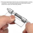 thumbnail image 3 of Unique Bargains Spring Loaded Latch Pin, 10 Pack 2.83' - 304 Stainless Steel Spring Latch, Left-Handed without Hole (Silver), 3 of 5