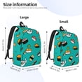 thumbnail image 6 of Wukai Sushi Paper Reusable Cosmetic bag,Travel Toiletry Organizer Capacity,Waterproof Puzzle Bags, 6 of 7