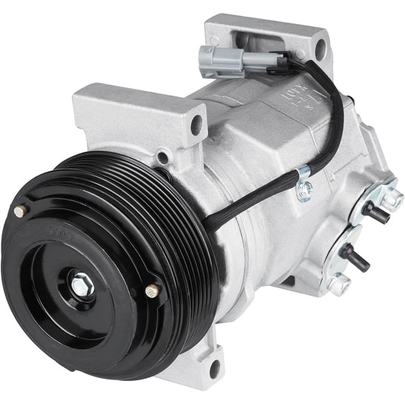 Air Conditioning A/C Compressor with Clutch A/C Compressor for  CO-29002C Chevrolet Express 1500 4.3L 5.3L, Express 2500 3500 4.8L 6.0L 6.6L 2008 2009, Fit for G-M-C Savana 1500 4.3L 5.3L, S-avana 25