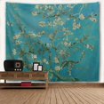 thumbnail image 2 of Tapiz de Van Gogh, tapiz de ramas de almendro en flor, arte de pared, decoración del hogar, sala de estar, dormitorio, baño, cocina, dormitorio Ormromra CZJJ-ST114-1, 2 of 5