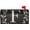 Classic Monogram Letter F, variant on Classic Monogram Letter W Mailbox Cover Magnetic Standard Size Waterproof Letter Post Box Cover Wrap Oversize Decoration Welcome Home Garden Outdoor 21" Lx 18" W