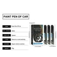 thumbnail image 3 of Black Car Wheel Scratch Repair Pen, Alloy Rim Touch Up Paint Kit for Scratches and Chips - Quick Fix, Professional Results, DIY Automotive Touch Up (3 Pack, 10ml), 3 of 7