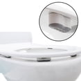 thumbnail image 6 of MultiUse Toilet Seat Pad Set Of 4 Plastic NonSlip Seat Grippers Selfadhesive Toilet Bumpers for Bathroom, 6 of 9