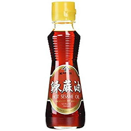 Kadoya Brand 100% Pure Hot Sesame Oil (5.5 OZ) (Best Sesame Oil Brand)