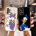 thumbnail image 2 of Smooth E-TPU Phone Case For Samsung Galaxy A73 A72 A71 A54 A53 A52 A51 A33 A23 A13 A12 A34 A14 5G Case Donald Duck Daisy Couple, 2 of 5