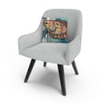 thumbnail image 3 of Pascado Rojo' Orange Painted Fish By Masters Fine Art 16 X 16 Decorative Throw Pillow, 3 of 4