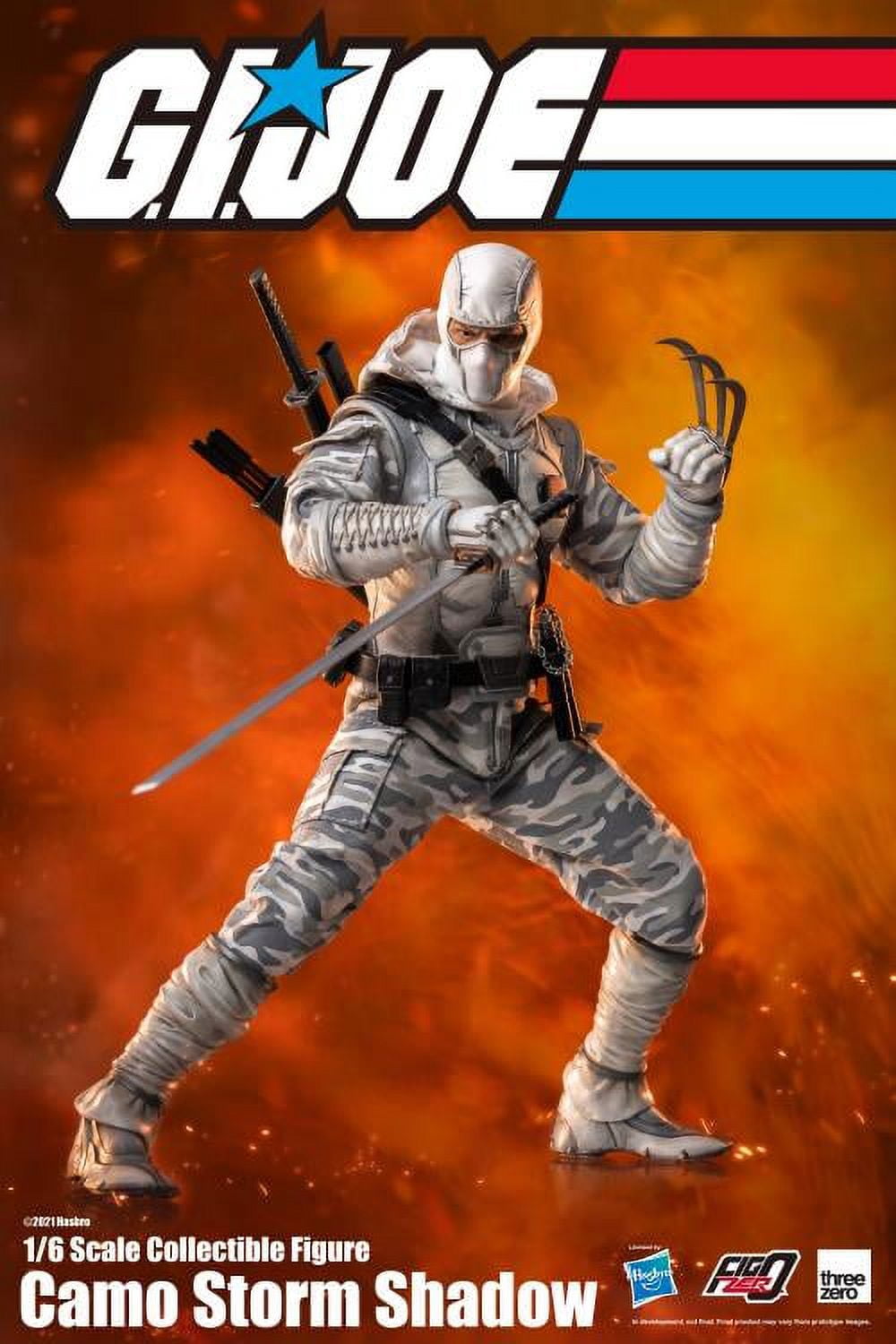 Threezero - G.I. Joe - FigZero - 1/6 Camo Storm Shadow Action Figure
