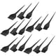 thumbnail image 1 of 15pcs of One Set Tip Pick Comb Durable Hair Dye Brush Portable Hair Comb Professional Hair Tint Brush for Home Hair Salon Barber (Big Brush, Small Bru, 1 of 4