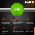 thumbnail image 4 of Set de 5 Pelotas Ponderadas para Entrenamiento de Softbol SHOP PLAY 9, 4 of 7