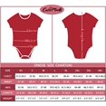 thumbnail image 4 of CutiePlusU Cotton Button Crotch Bodysuit Adult Baby Onesie Classics Romper Red XXXL, 4 of 5